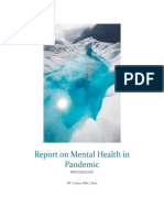Report On Mental Health in Pandemic