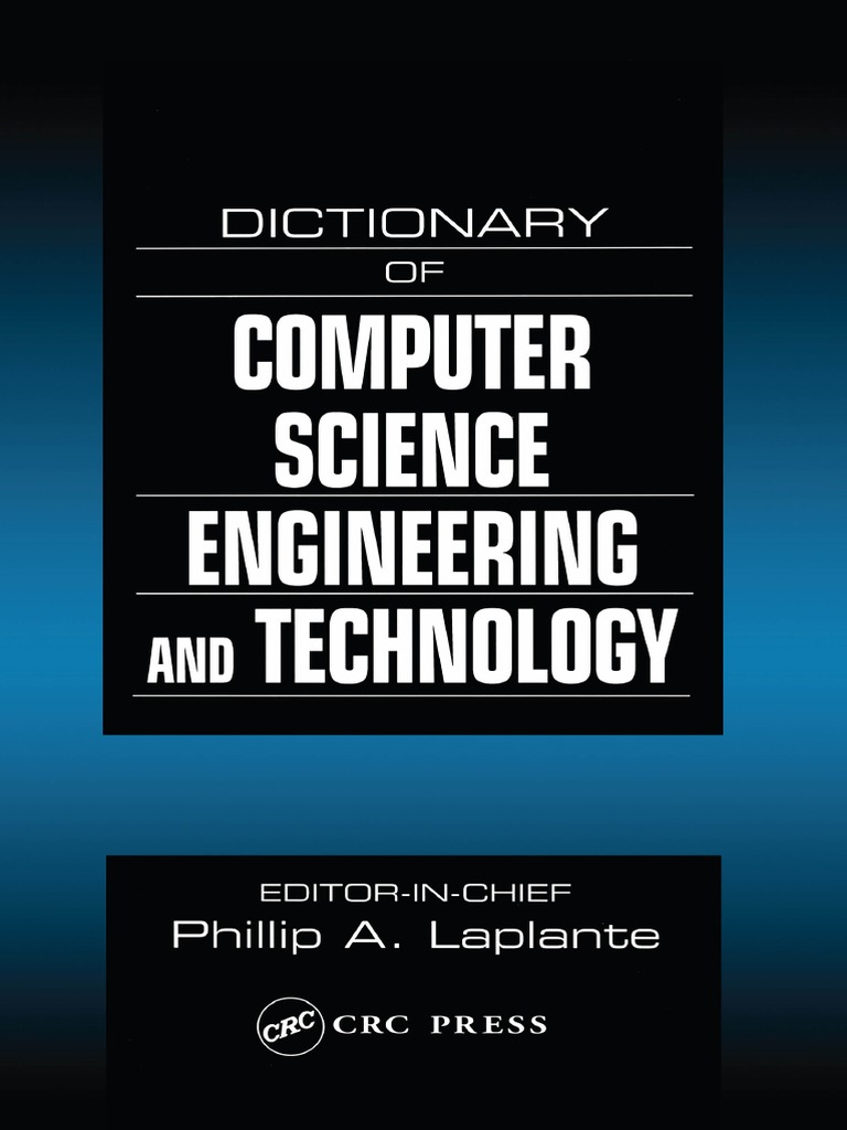 Dictionary Of Computer Science Engineering And Technology Pdf Automata Theory Computer File