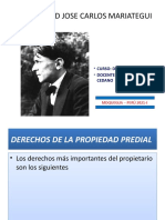 Derechos del propietario predial y régimen legal de la propiedad horizontal