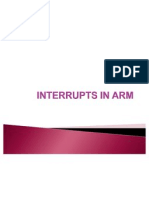 ARM INTERRUPTS
