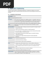 6 Application Engineering: 6.1 Snapshot Environment