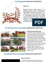 About - Stepping Stone High School - Best CBSE School in Aurangabad, Marathwada