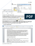 Formato de texto en MS Word