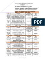 Agenda Semanal Septiembre 13 Al 17 2021