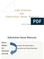 KONSEP MANUSIA Pertemuan 1