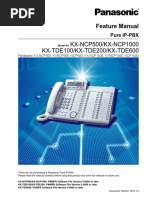 Panasonic KX NCP Series TDE Series Feature Manual