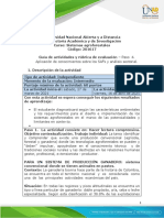 Guía Paso 4 - Aplicación de Conocimientos Sobre Los SAFs y Análisis Sectorial