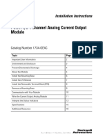 POINT I/O 4 Channel Analog Current Output: Installation Instructions