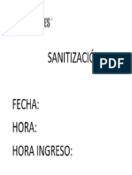 Sanitización