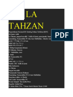 LA TAHZAN