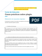 Curso de Inducción - Casos Prácticos Sobre Plagio