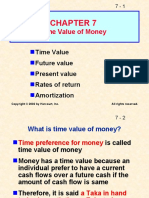 Time Value Future Value Present Value Rates of Return Amortization