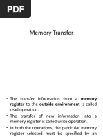 Memory Read & Write Operations | PDF