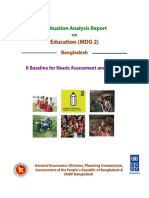 Situation Analysis Education Bangladesh