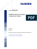 HN System: HN9800 Satellite Modem Installation Guide