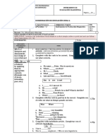 Evaluacion Diagnostica Noveno Año