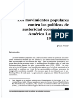 Almeida, Paul.2002.los movimientos populares contra las politicas de austeridad economica en america latna.