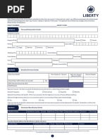 Liberty Withdrawal Notification Form | PDF | Retirement