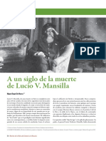 De Marco, Miguel Angel - A Un Siglo de La Muerte de Lucio V. Mansilla