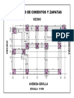 Vivienda Proyecto-Plano de Cimientos