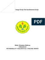 Pengelolaan dan Keselamatan Kerja