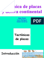 FISICA, Tectónica de Placas y Deriva Continental