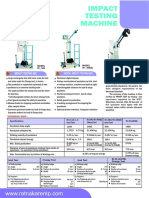 Charpy Impact Testing Machine