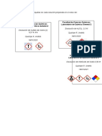 Desarrolle Las Etiquetas de Cada Solución Preparada en El Video Del Experimento