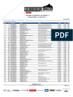 2014 UCI XCO WC #7 Meribel Men Elite Results