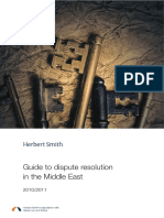 Guide To Dispute Resolution in The Middle East Worldwideversion
