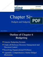 Chapter Six: Budgets and Budgeting