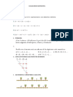 Evaluacion de Matematica