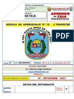 3° Año Matematica Modulo 12 - Ii Trim.