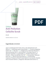 Urtekram Anti-Pollution Cellulite Scrub Ingredients (Explained)