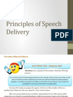 9-Principles of Speech Delivery