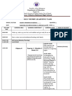 WEEKLY Home Learning Plan M2 Filipino 9