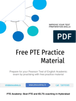 PTE Practice Material