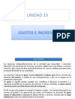 Unidad 13 Gastos e Ingresos