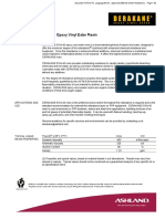 Technical Datasheet: DERAKANE® 510A-40 Epoxy Vinyl Ester Resin