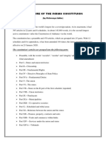 Structure of The Indian Constituion