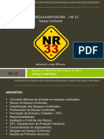 TREINAMENTO NR 33 - REVISADO -portaria