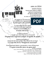 Analisis de Coyuntura 2014 04