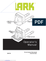 Operator's Manual: OM-746 Do Not Remove This Manual From The Truck