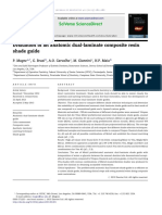 Evaluation of An Anatomic Dual-Laminate Composite Resin Shade Guide