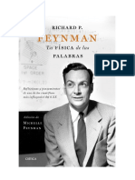 La F°sica de Las Palabras Por Richard P. Feynman
