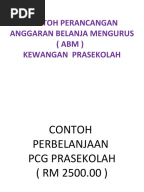 CONTOH ABM PRASEKOLAH