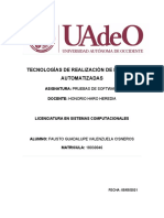 Tecnologias de Realizacion de Pruebas Automatizadas-Fausto Valenzuela