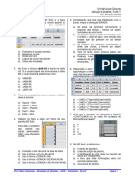 Questões - Excel 2 - Gabarito