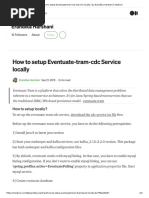 How To Setup Eventuate-Tram-Cdc Service Locally - by Erandika Harshani - Medium