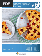 Fractions-Add and Subtract W/mixed Numbers: Grade Level: 5